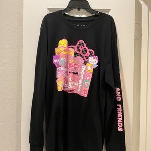 Black long sleeve shirt